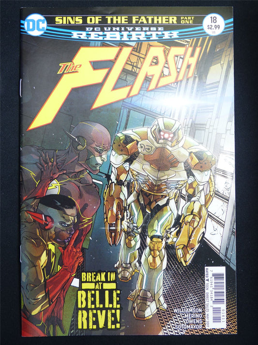 The FLASH #18 Rebirth - DC Comic #2B6
