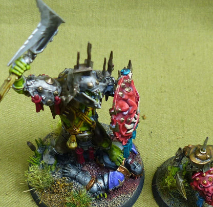 Killaboss with Stab-grot painted - Orruk Warclans - Warhammer AoS #2P3