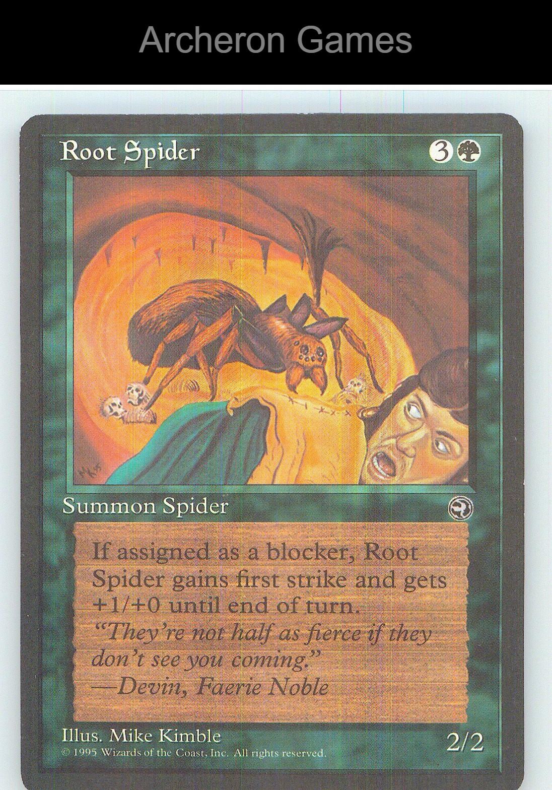 Root Spider HML UC MTG Card NM/EX+