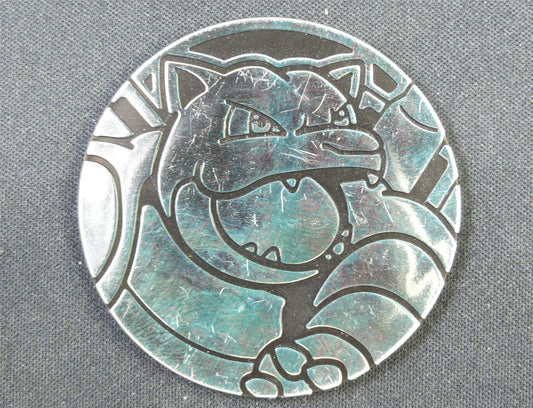 Blastoise Silver Jumbo Coin - Pokemon #1UP