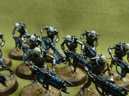 Necron Warriors painted - Necrons - Warhammer 40K #1B4