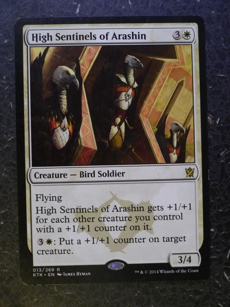 MTG Magic Cards: HIGH SENTINELS OF ARASHIN # 6D32