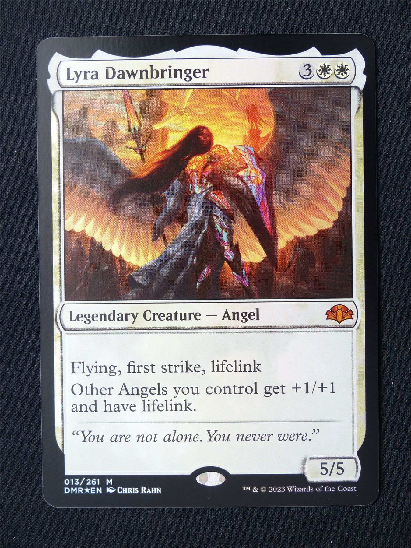 Lyra Dawnbringer Foil - DMR - Mtg Card #2K8