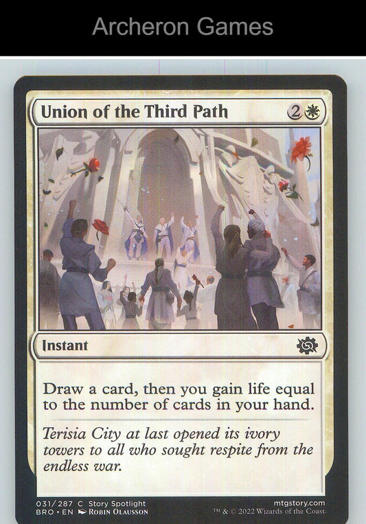 Union of the Third Path BRO 31 C MTG Card NM/EX+