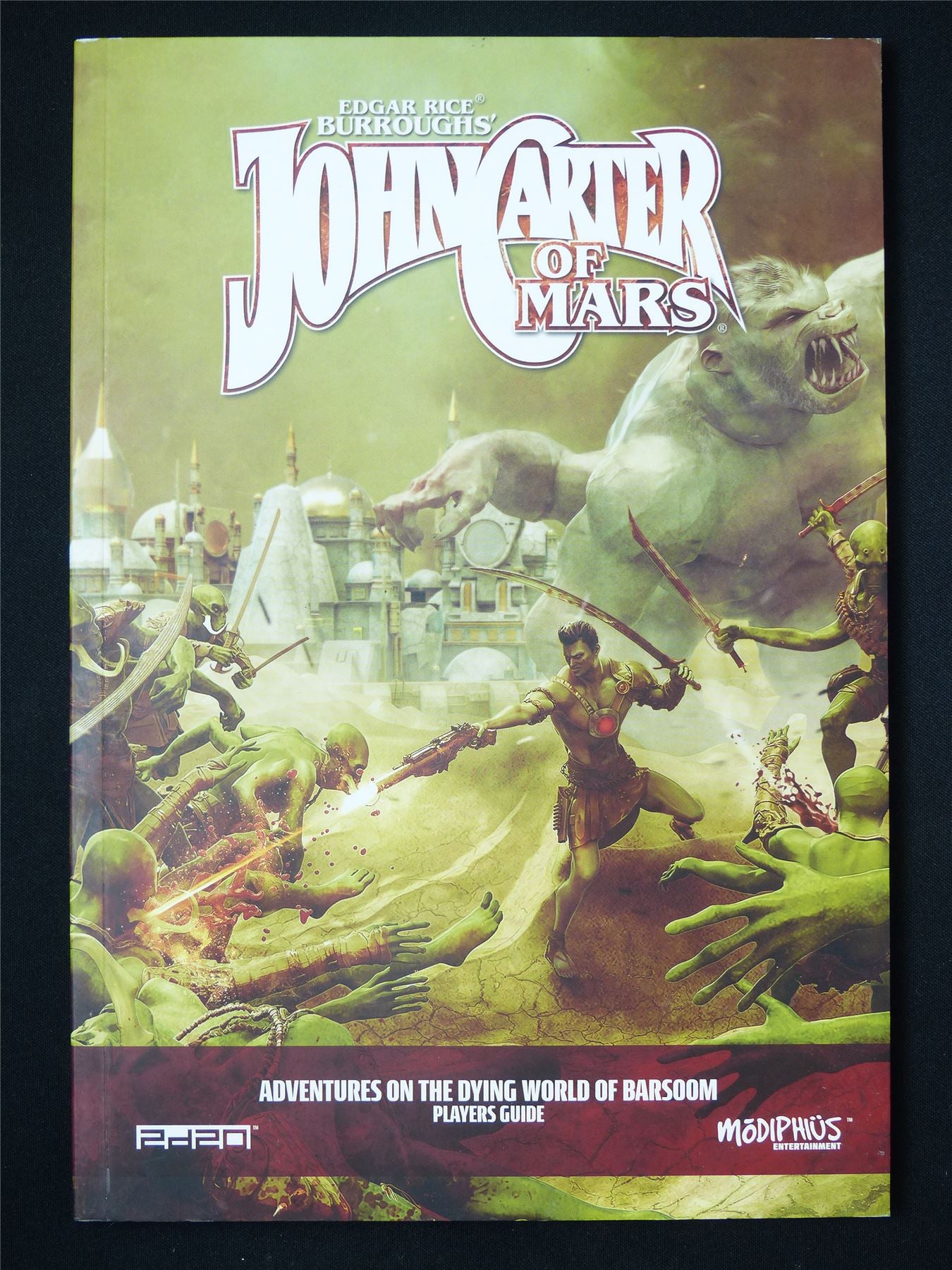 John Carter of Mars: Adventures of the Dying World - Modiphius Roleplay Softback #46V