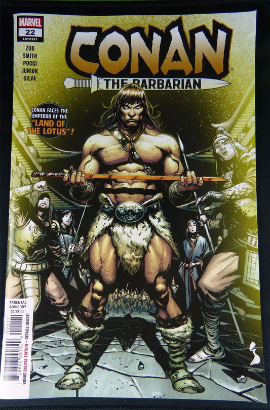 CONAN The Barbarian #22 - Marvel Comic #1D8