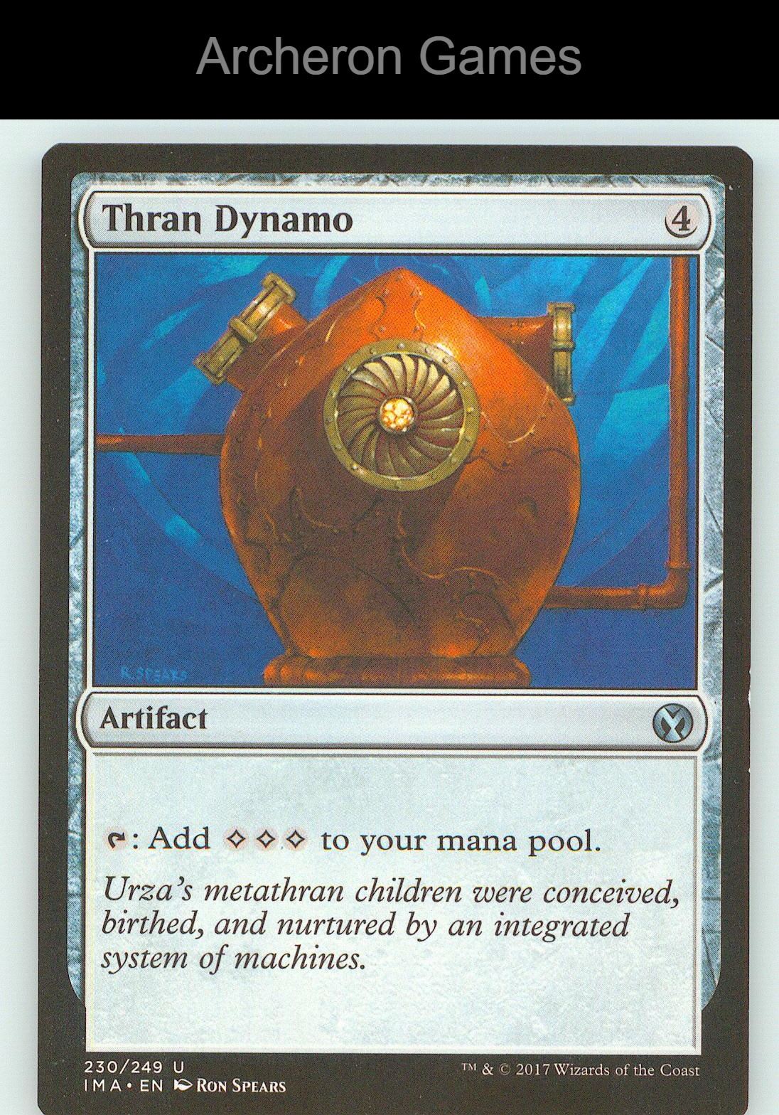 Thran Dynamo IMA 230 UC MTG Card NM/EX+