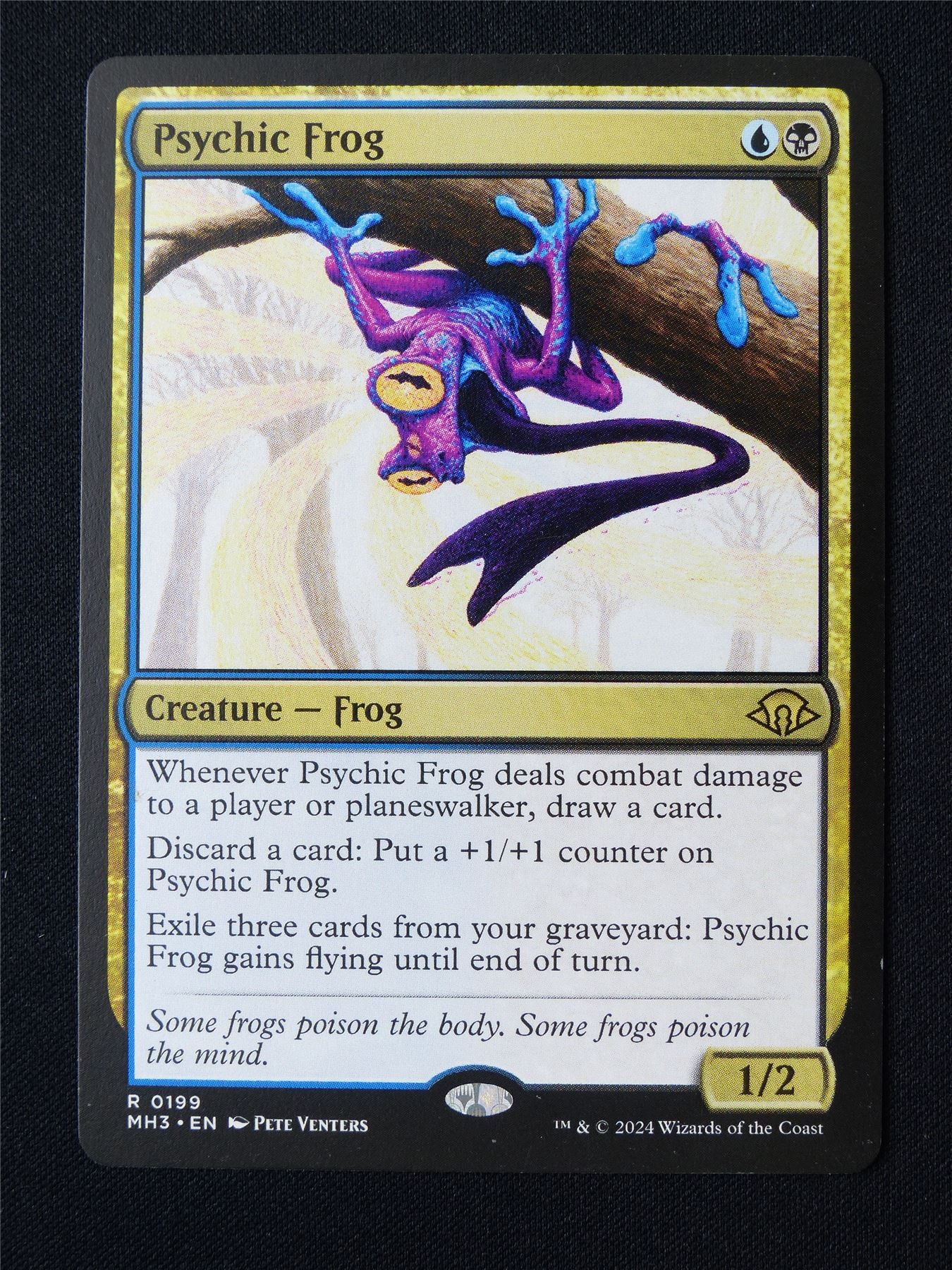 Psychic Frog - MH3 - Mtg Card #3DP