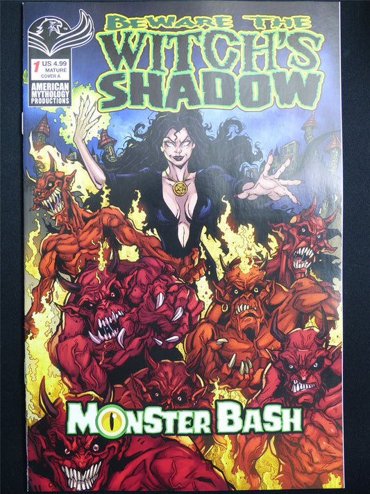 BEWARE The Witch's Shadow: Monster Bash #1 Cvr A - Sep 2026 Mythology Comic #4KF