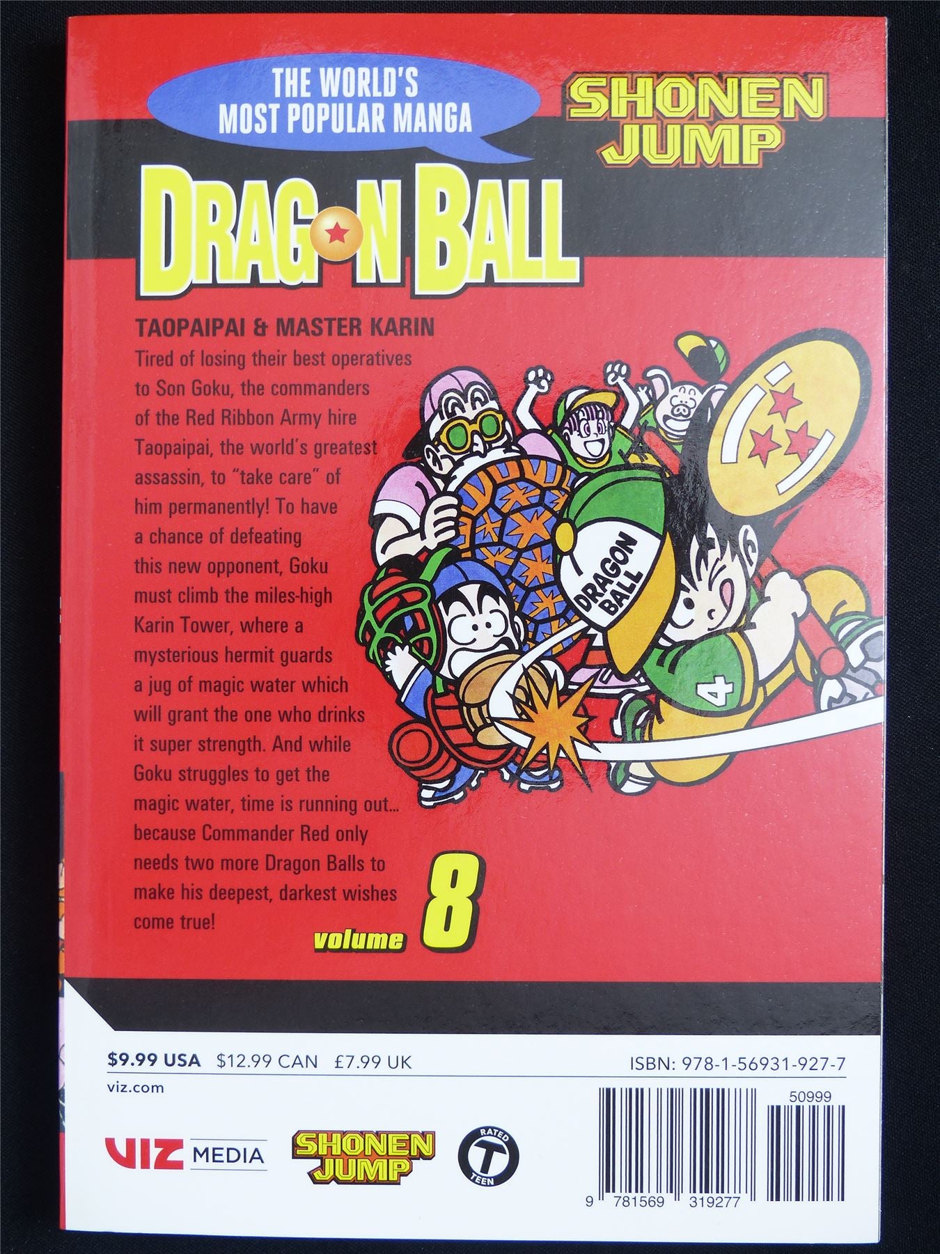 Dragon Ball volume 8 - Viz Manga #458
