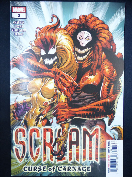 SCREAM Curse & Carnage #2 - Marvel Comic #WB