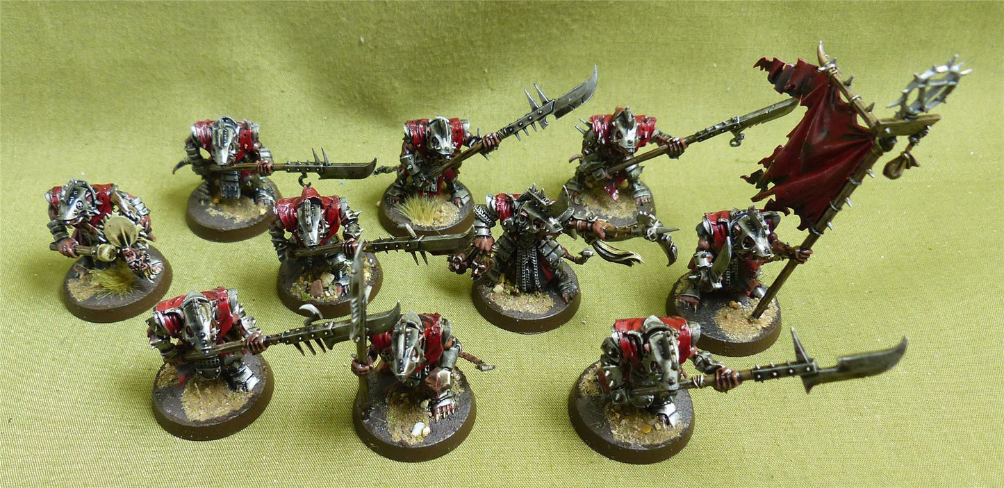 Stormvermin painted - Skaven - Warhammer AoS #16H