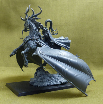 Shugengan Lord on Great Spirit Longma - Grand Cathay - Warhammer Old World #2AA