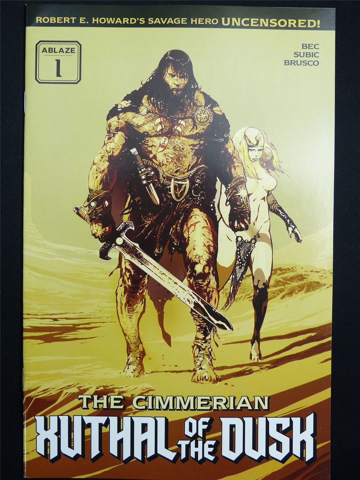 The CIMMERIAN: Xuthal of the Dusk #1 Cvr B - Sep 2026 Ablaze Comic #4JM