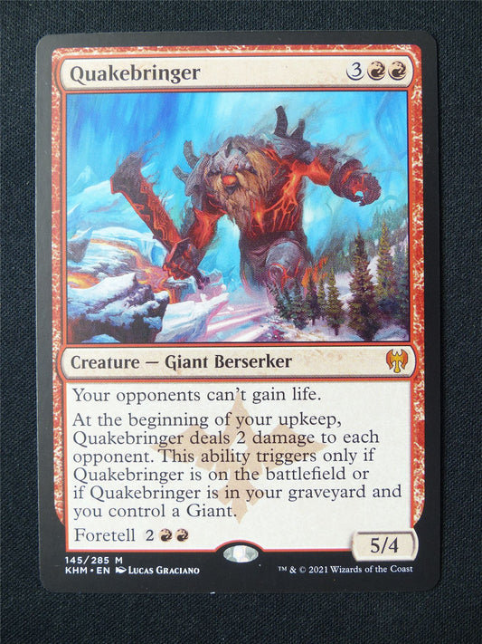 Quakebringer - KHM - Mtg Card #5E2