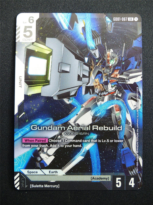 Gundam Aerial Rebuild GD01-067 LR Foil - Gundam Card #3JV