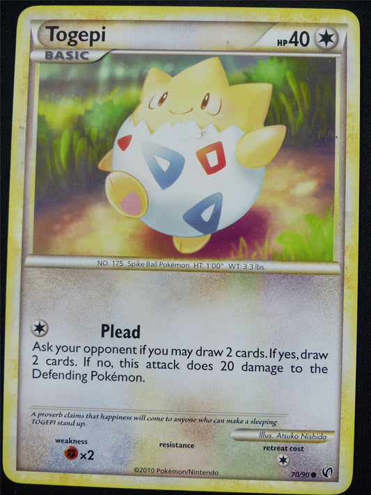 Togepi 70/90 played - Pokemon Card #4EM