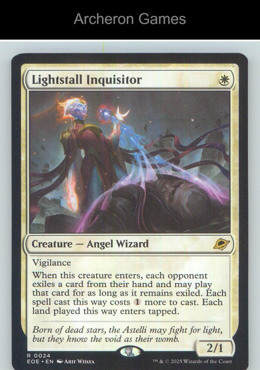 Lightstall Inquisitor EOE 24 R MTG Card NM/EX+