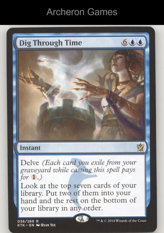 Dig Through Time 36 R MTG Card Promo Pack: Zendikar Rising