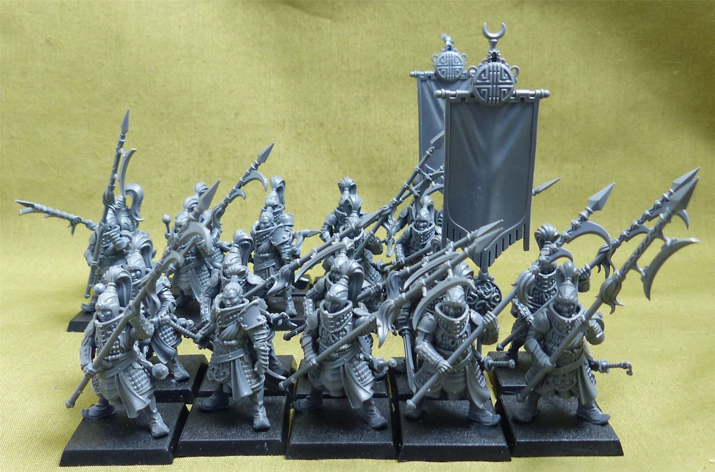 Elite Jade Lancers set of 20 - Grand Cathay - Warhammer Old World #H6