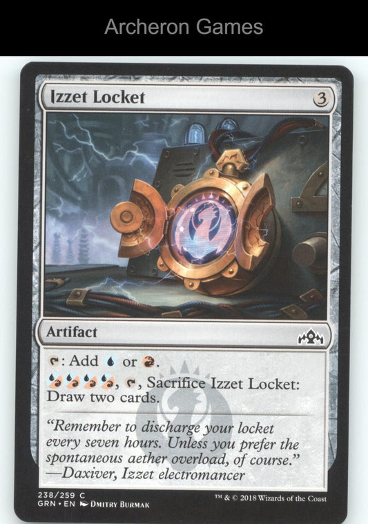Izzet Locket 238 C MTG Card Guilds of Ravnica