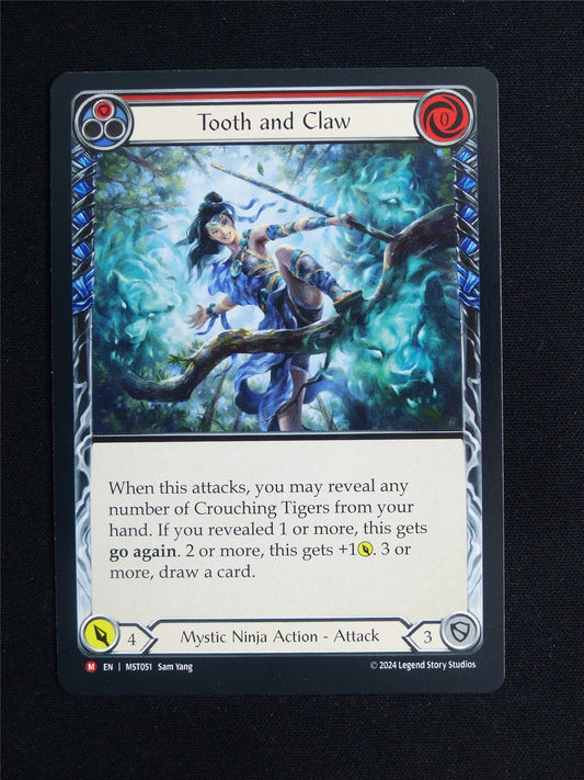 Red Tooth and Claw M MST051 - Flesh & Blood Card #222