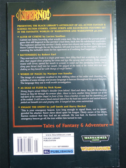 Inferno! Tales of Fantasy and Adventure #45 - Workshop Black Library Publication #1NW