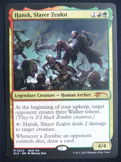Hansk Slayer Zealot - SLX - Mtg Card #21R