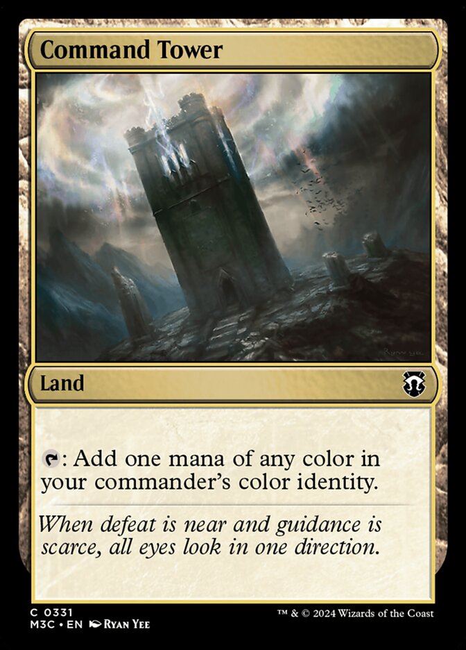 Command Tower - Modern Horizons 3 Commander m3c