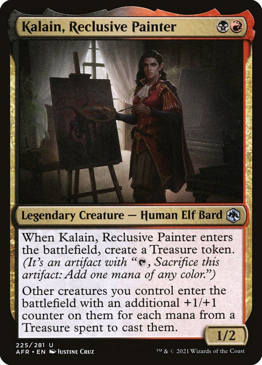 Kalain, Reclusive Painter - Adventures in the Forgotten Realms afr