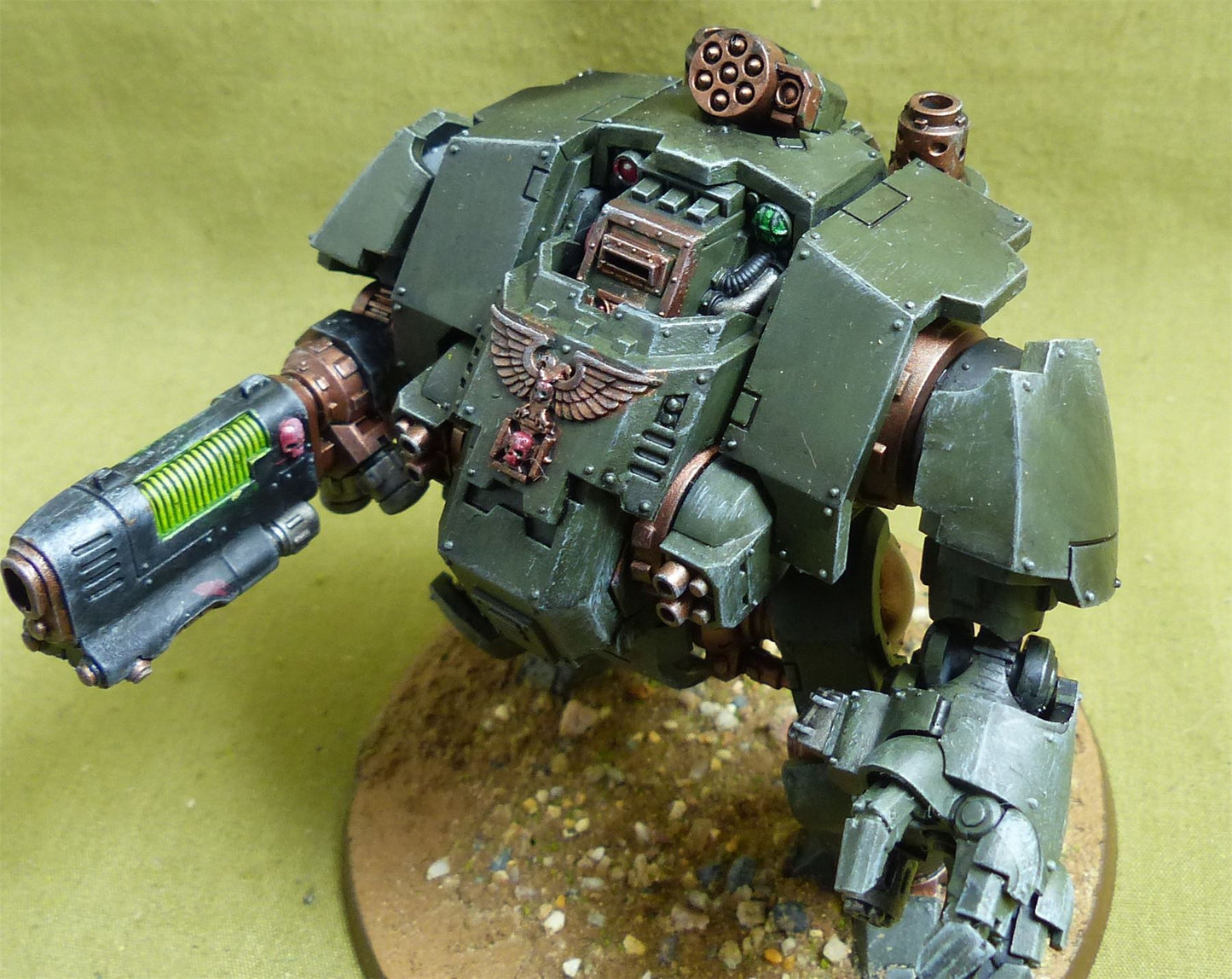 Primaris Redemptor Dreadnought painted - Space Marines - Warhammer 40K #2NS