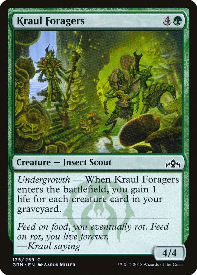 Kraul Foragers - Guilds of Ravnica grn