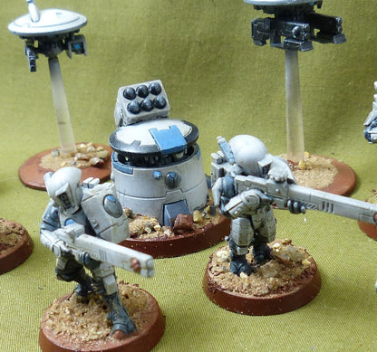 Fire Warriors Strike Team painted - Tau Empire - Warhammer 40K #2XP
