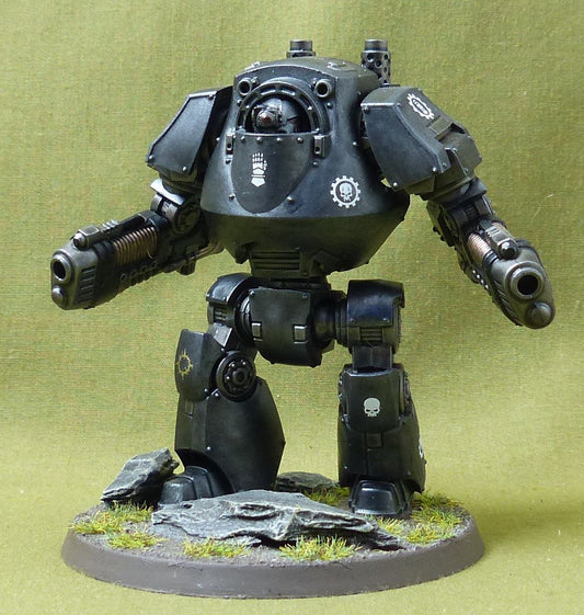 Contemptor Dreadnought painted - Imperial Fists - Warhammer Horus Heresy #7UZ