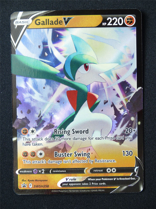 Gallade V SWSH258 Promo Holo - Pokemon Card #6MN