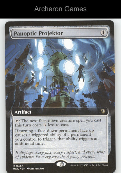 Panoptic Projektor (Extended Art)354 MTG Card Commander: Murders at Karlov Manor