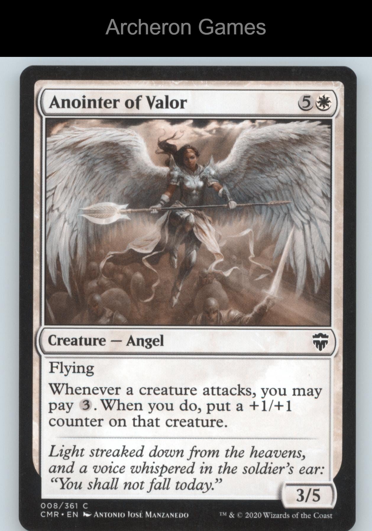 Anointer of Valor 6 C MTG Card Double Masters 2022