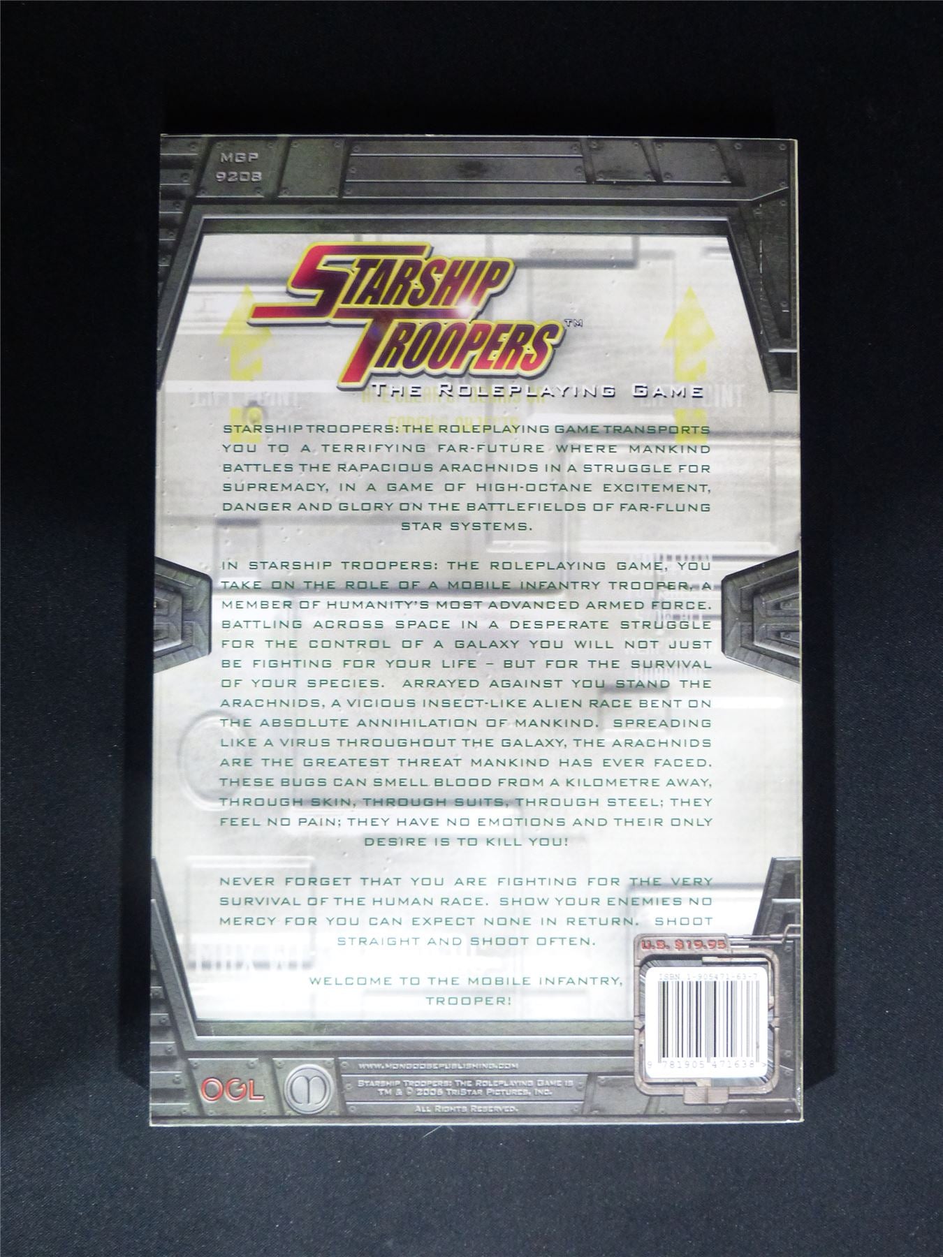 Starship Troopers Roleplaying Game Pocket Edition - Roleplay Softback #1WT