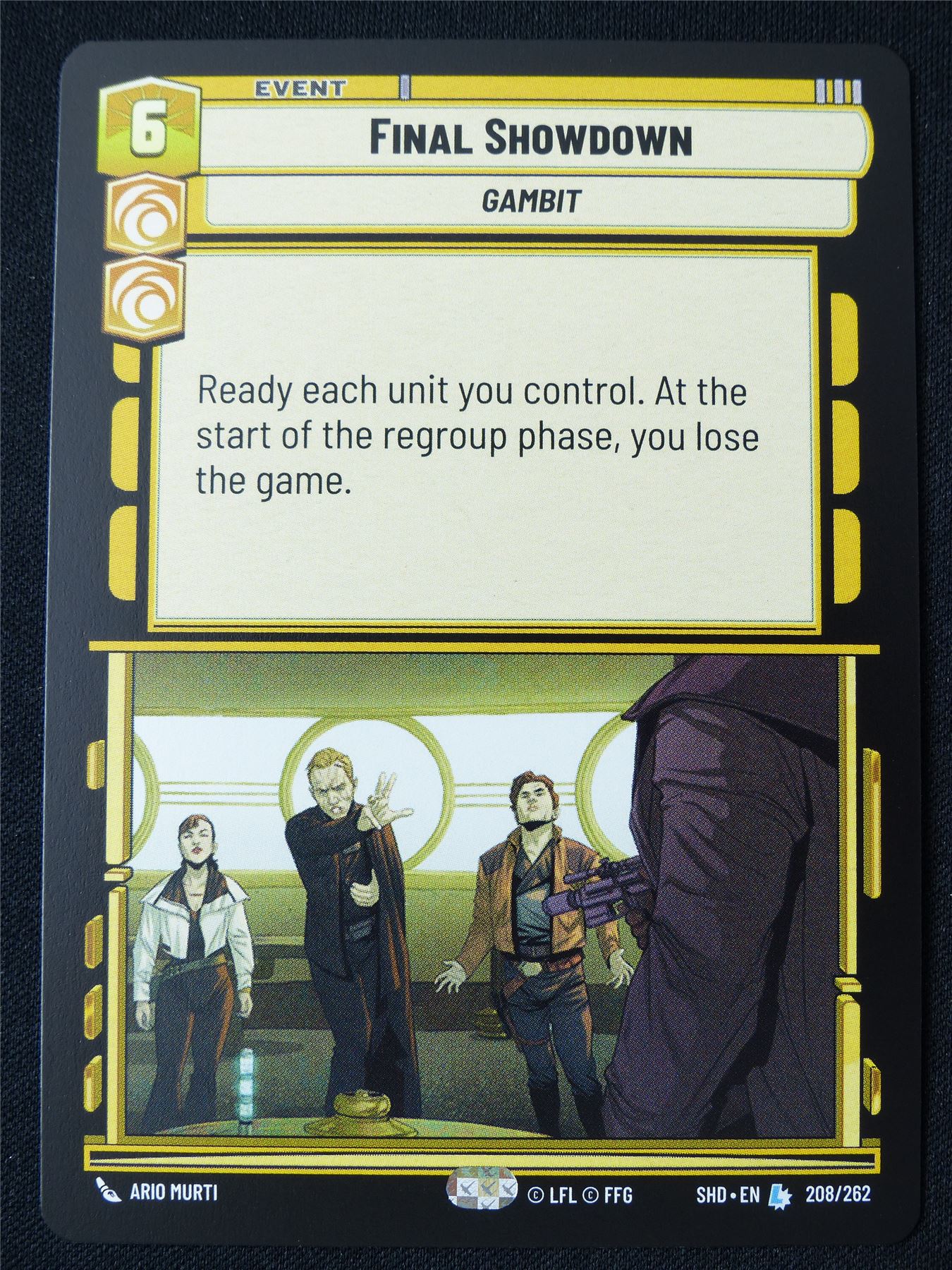 Final Showdown 208/262 - Star Wars Unlimited Card #117