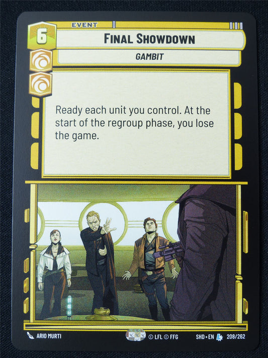Final Showdown 208/262 - Star Wars Unlimited Card #117