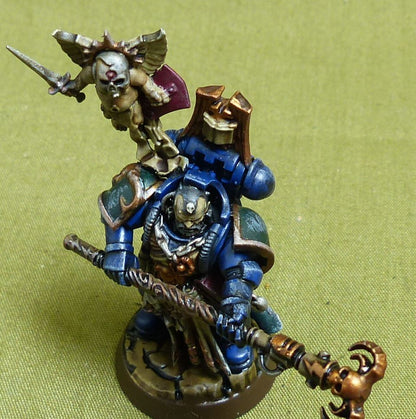 Librarian painted - Dark Angels - Warhammer 40K #3JA