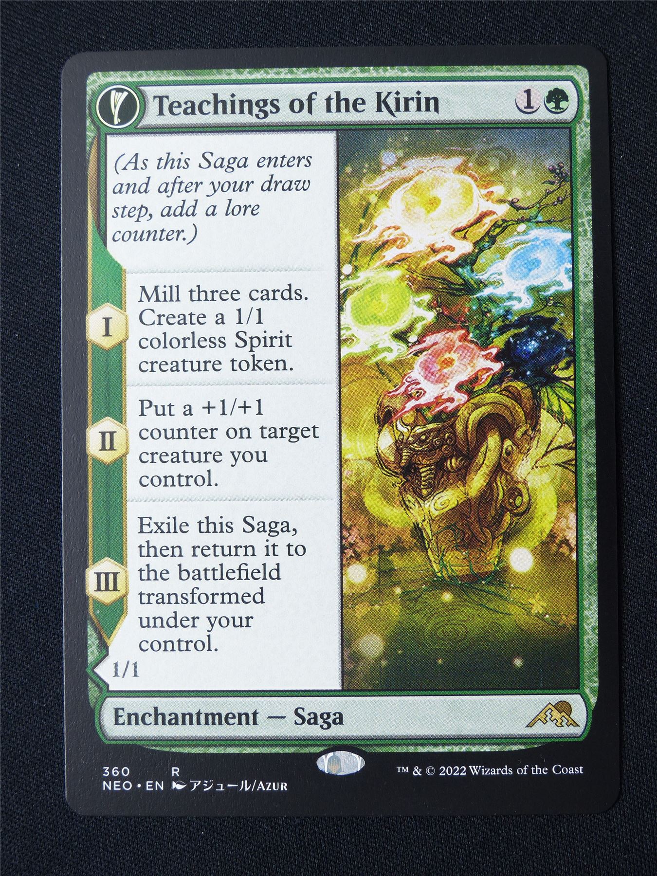 Teachings of the Kirin - NEO - Mtg Card #9DB