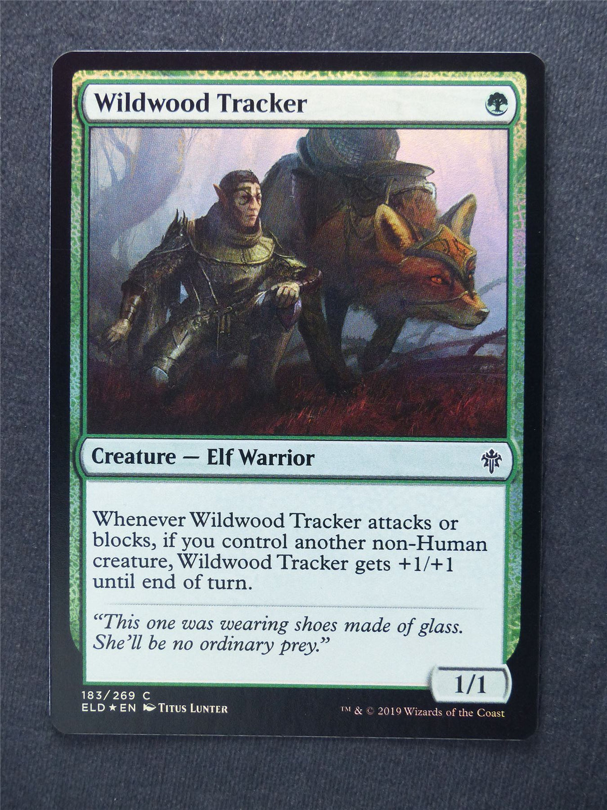 Wildwood Tracker Foil - Mtg Magic Cards #X1