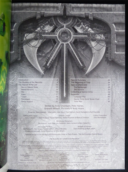 Necrons 3rd Edition Codex 2002 Softback - Warhammer 40K #1P6
