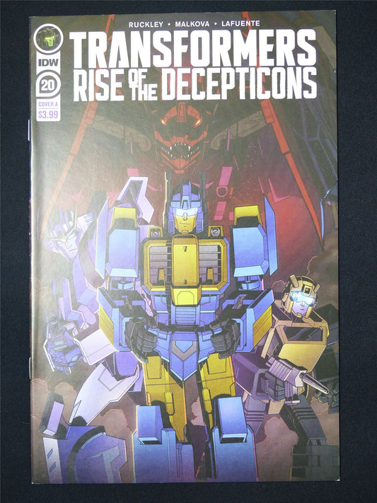 TRANSFORMERS #20 Rise of the Decepticons - IDW Comic #387