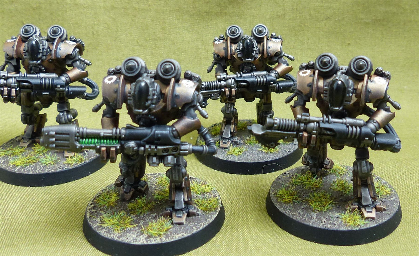 Thallax Cohort painted - Mechanicum - Warhammer Horus Heresy #ER