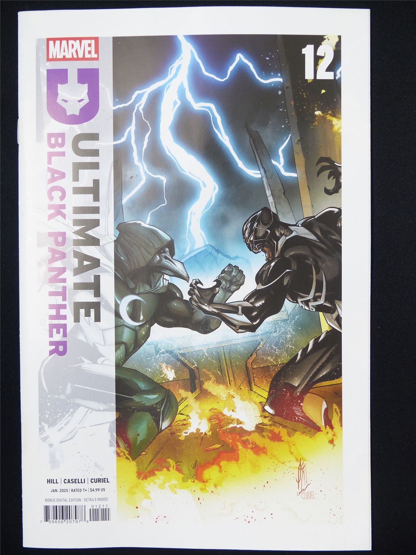 Ultimate BLACK panther #12 - B&B Mar 2025 Marvel Comic #70X