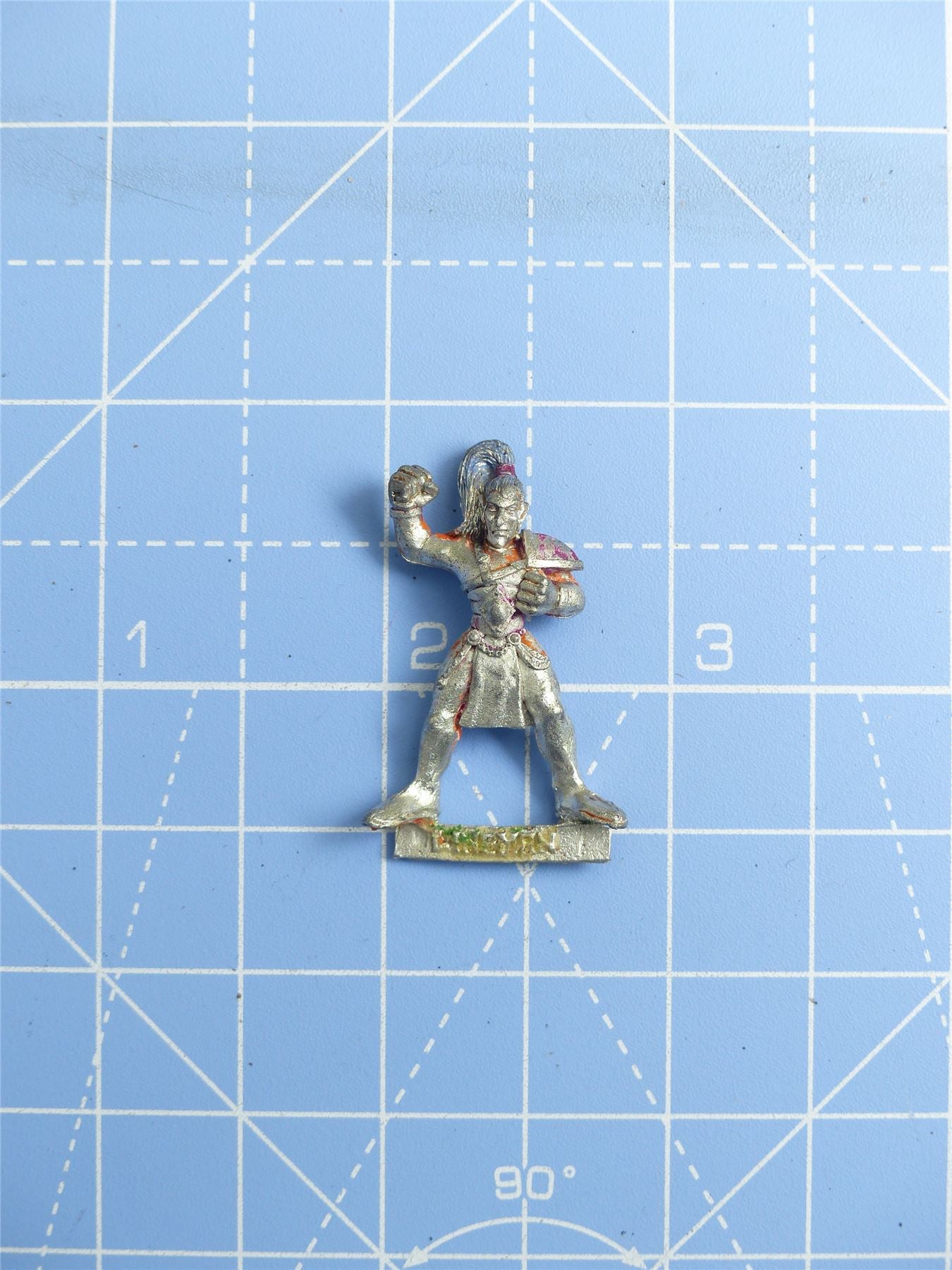 Wood Elf Lineman 3rd Edition Classic Metal - Warhammer Blood Bowl #SH