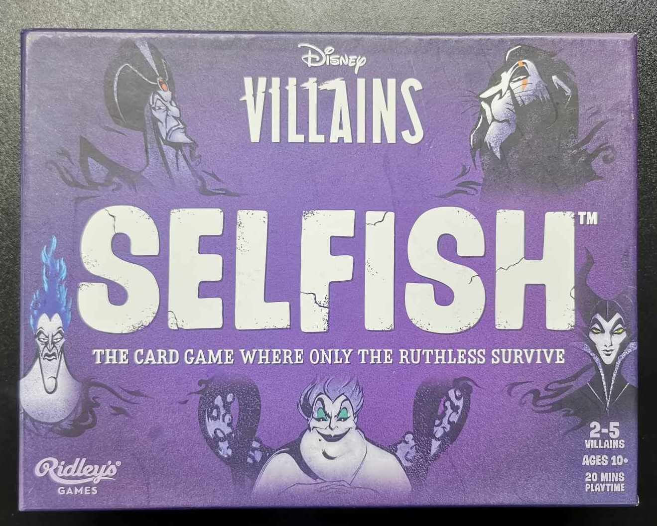 Disney Villains: Selfish - Board Game #77Z