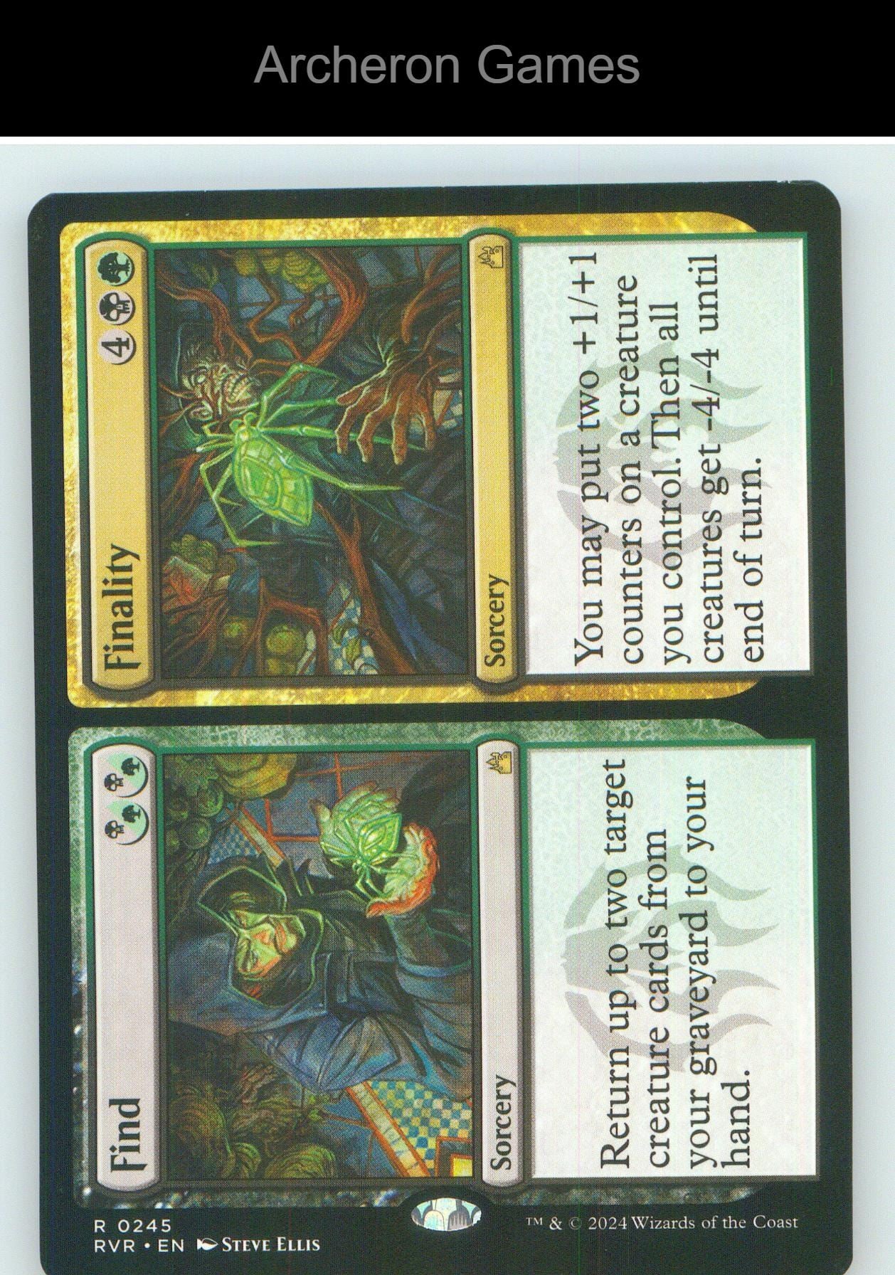 Find // Finality RVR 245 R MTG Card NM/EX+